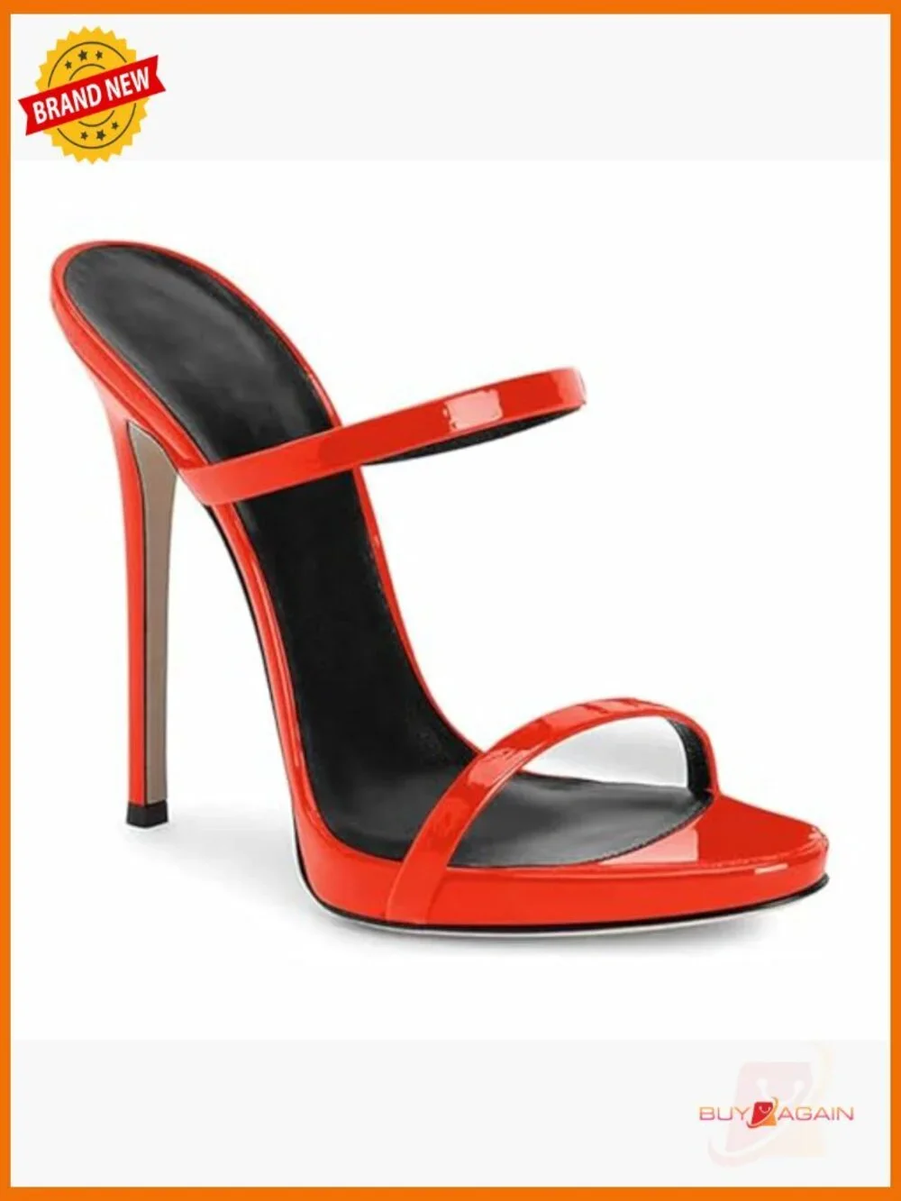 Women's Platform Stiletto Heels Open Toe Mules Slip On Party Shoes